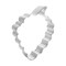 Grapes Cookie Cutter 4 in B1238, CookieCutter.com, Tin Plated Steel, Handmade in the USA
